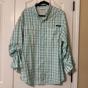 VGUC Columbia PFG Super Tamiami Long Sleeve Button Down